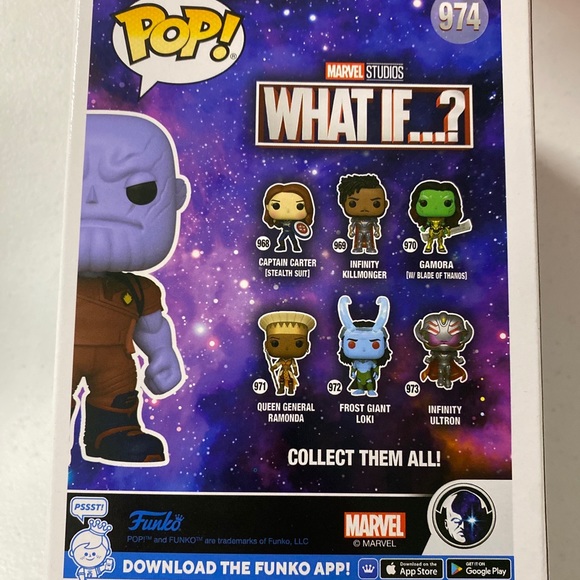 NEW funko pop Ravager Thanos marvel what if…? 974 - Picture 2 of 6